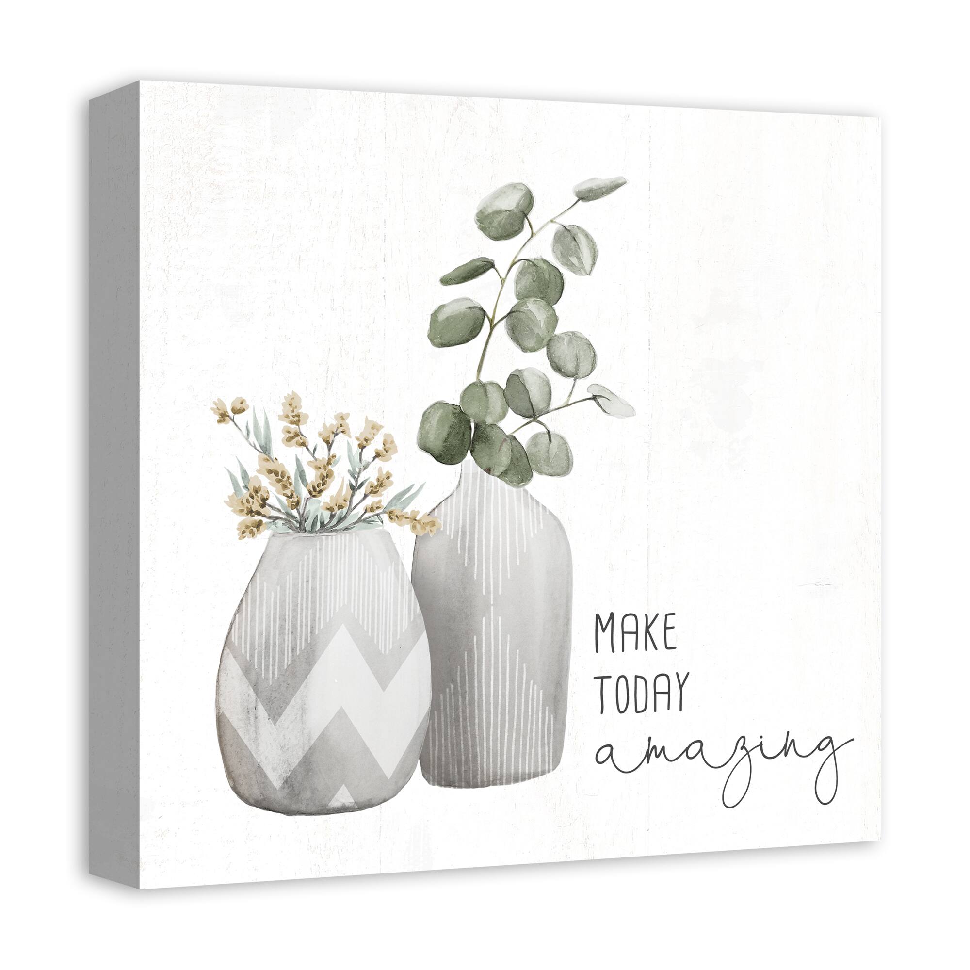 Make Today Amazing Canvas Wall Art